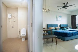 Homestay I City Cantik Tenang Wifi 4k Smart TV Netflix Coway Free Parking