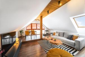 Cozy mountain attic apartment in High Tatras