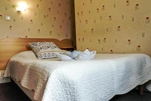 Hotels Hotel Le Pommeil : Chambre Simple - Vue sur Jardin