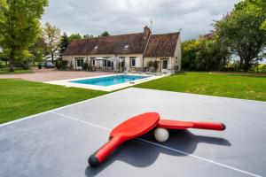 Villas So Villa Ramenerie 45 - Heated pool - Basket - 1h30 from Paris - 26 beds : photos des chambres