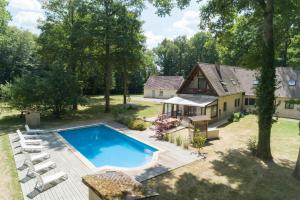 Crazy Villa Ecottay 61 - Heated pool & sauna - 2h from Paris - 30p