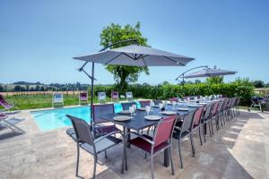 Villas Crazy Villa Gilliere 61 - Heated pool - Basket - 2h Paris - 30p : photos des chambres