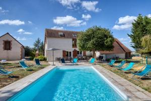 Sejours a la campagne Crazy Villa La Forge Buffet 41 - Heated pool - Foot - 2h Paris - 30p : photos des chambres