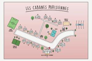 Les Cabanes Parisiennes - Chalets 1h30 from Paris - 62P