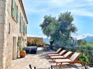 Maisons de vacances Le presbytere du Nebbiu piscine et jacuzzi : photos des chambres