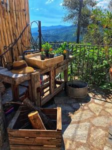 Maisons de vacances Le presbytere du Nebbiu piscine et jacuzzi : photos des chambres