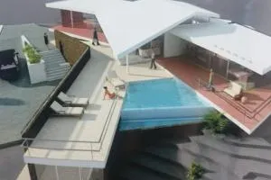 Ferienwohnung Meerblick und Nähe Feuerberge mit eigenem beheizten Pool - Las Breñas