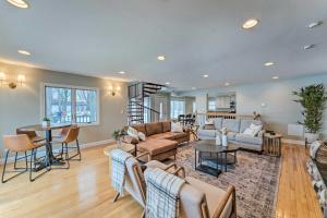 Lakefront Genoa City Home with Private Beach