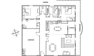 Maisons de vacances Villa spacieuse proche village : photos des chambres