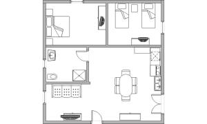 Maisons de vacances Nos penates : photos des chambres