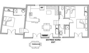 Maisons de vacances La maurette piscine chauffee : photos des chambres