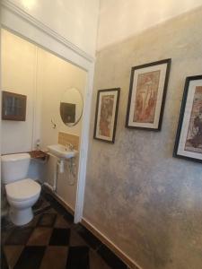 Basic small flat in an old railway station ground floor
