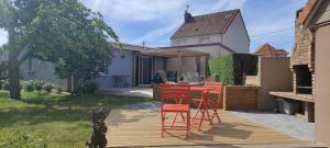 Maisons de vacances BERCK Maison de vacances avec terrasse et jardin, : photos des chambres