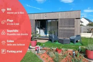 La cabane au fond du jardin - 300m de la plage - Saint-Ideue