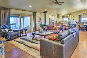 Beulah Home with Wraparound Porch and Mtn Views