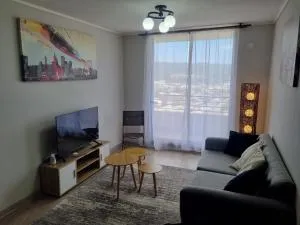 Departamento en Tome, Condominio Vista Bahia - Dichato