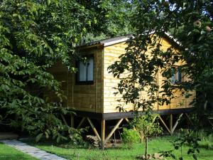 Tentes de luxe CHALET Chataigne ETAPEBOISEE : photos des chambres