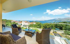 Nice Apartment In Cavtat With 1 Bedrooms And Wifi