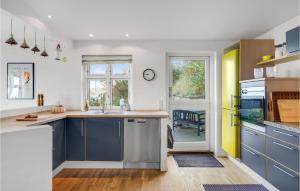 Gorgeous Home In Knebel With Kitchen