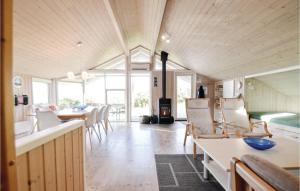 Amazing Home In Knebel With Sauna