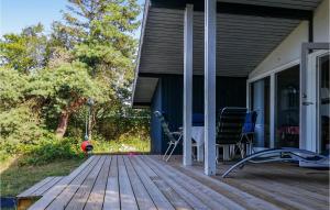 Holiday Home Knebel With A Fireplace 01