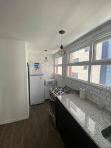 Departamento 3 ambientes vista al mar en Playa Grande con cochera cubierta