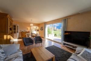 Entre lac et montagnes