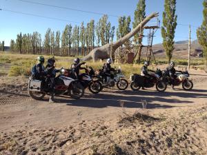 Descanso cordillerano llano blanco