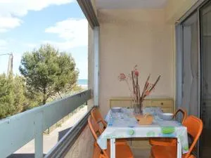 Appartement à 200m de la plage, 2 pièces cabine, 6 couchages, loggia, parking, quartier calme - FR-1-229B-138 - ناربون