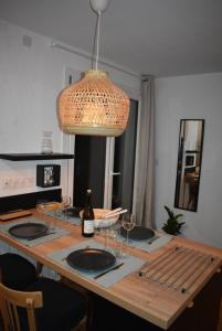 Le Duclos, appartement rez-de-jardin Dinan centre