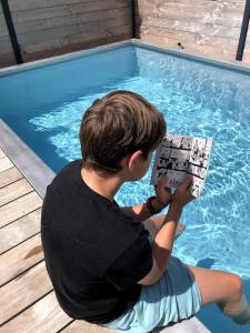Maisons de vacances Loft privatise avec spa XXL et piscine chauffee ! : photos des chambres