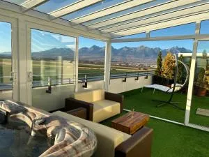 Tatra billetee apartmán s luxusným výhľadom na VysokéTatry a súkromným wellness - Spišské Bystré