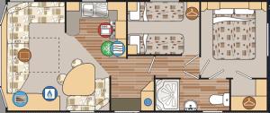Campings Bungalow Vacances : photos des chambres