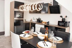 Modernes 80 qm Apartment mit Balkon und Innenstadtnah