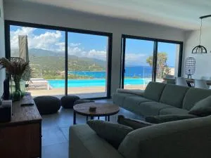 Villa Pura Corsica with sea view and private pool - 法沃内