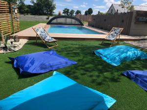 Maisons de vacances « Ardoises et Agapanthes » le gite : photos des chambres