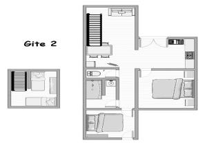 Appartements Gites Le Pressoir : photos des chambres