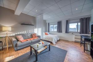 Appartements The industrial RIVE DROITE of Saint Martin d'Here #EN : photos des chambres