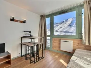 Joli studio pour 3/4 pers. face aux pistes avec balcon ensoleillé - FR-1-455-226