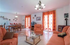 Stunning Home In Nedescina With 2 Bedrooms, Wifi And Outdoor Swimming Pool