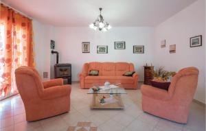 Stunning Home In Nedescina With 2 Bedrooms, Wifi And Outdoor Swimming Pool