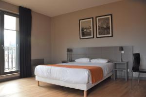 Appart'hotels Adonis Lyon Dock Ouest : Chambre Supérieure Lit Queen-Size