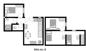 Appartements Gites Le Pressoir : photos des chambres