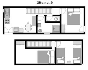 Appartements Gites Le Pressoir : photos des chambres