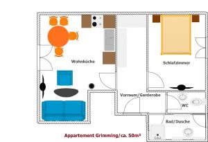 Duplex Apartment room in Hotel Schwaiger
