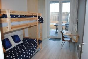 modern, gezellig vakantieappartement met ruim terras en garage in Oostende