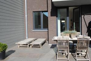 modern, gezellig vakantieappartement met ruim terras en garage in Oostende