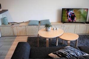 modern, gezellig vakantieappartement met ruim terras en garage in Oostende