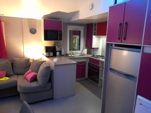 Campings Mobilhome 8 personnes Clim et grande terrasse : photos des chambres