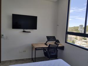 En el Rodadero Santa Marta apto Moderno con piscina,sauna,turco,Jacuzzi